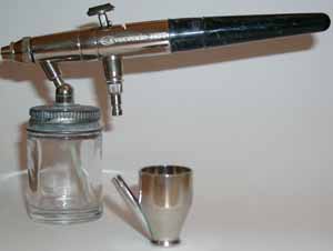 Airbrush mit Saugbecher